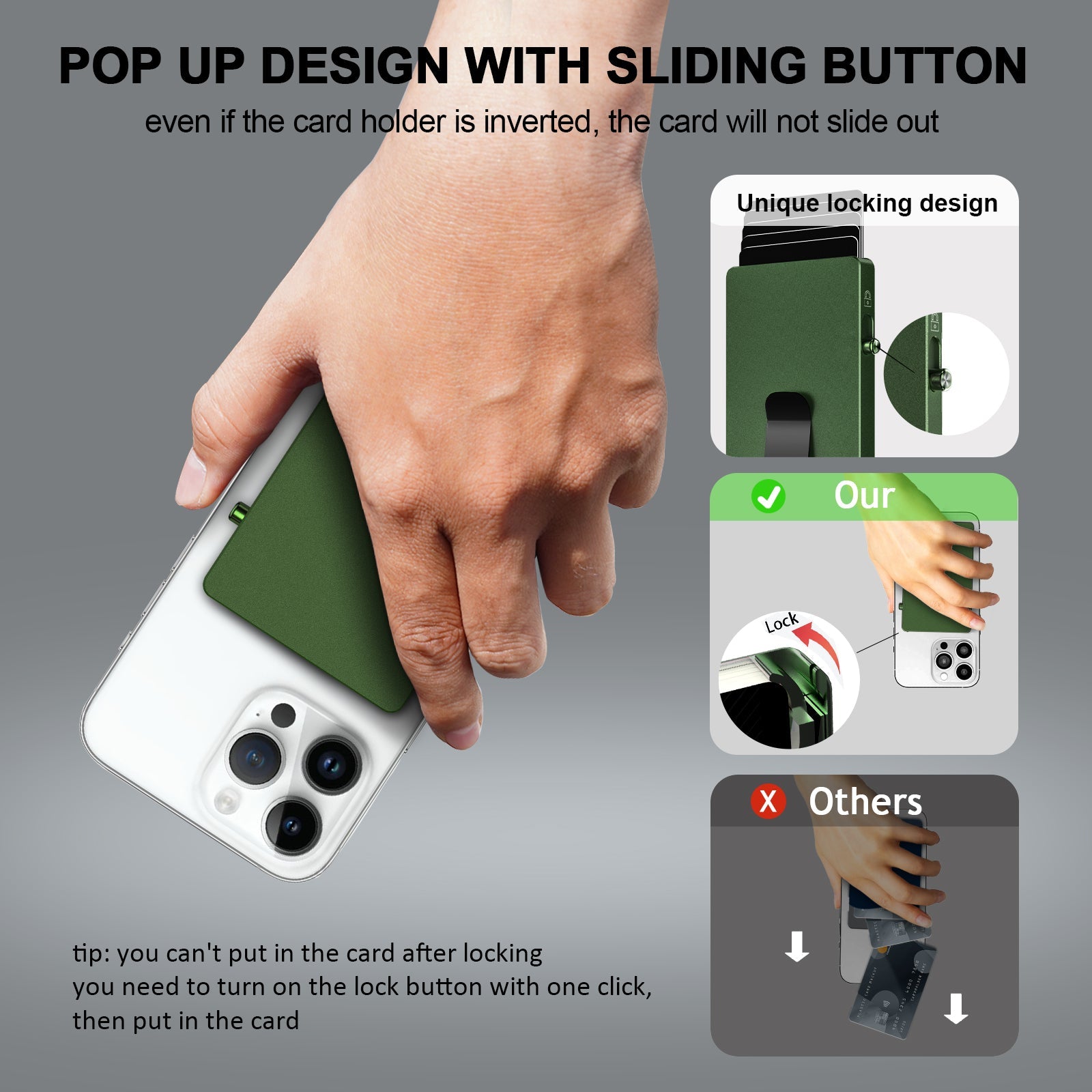 Minimalist Pop up Wallet