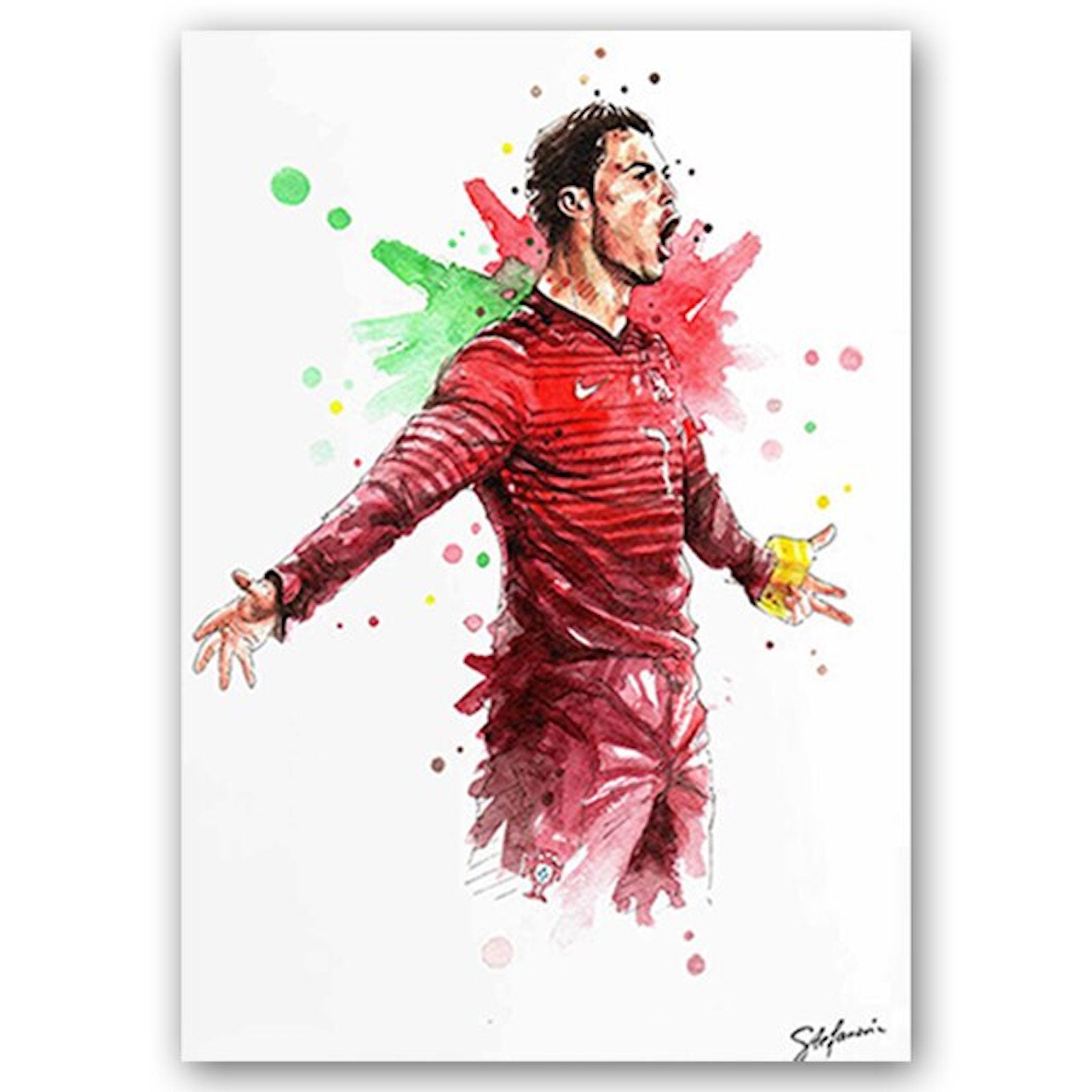 Soccer players poster/pictures